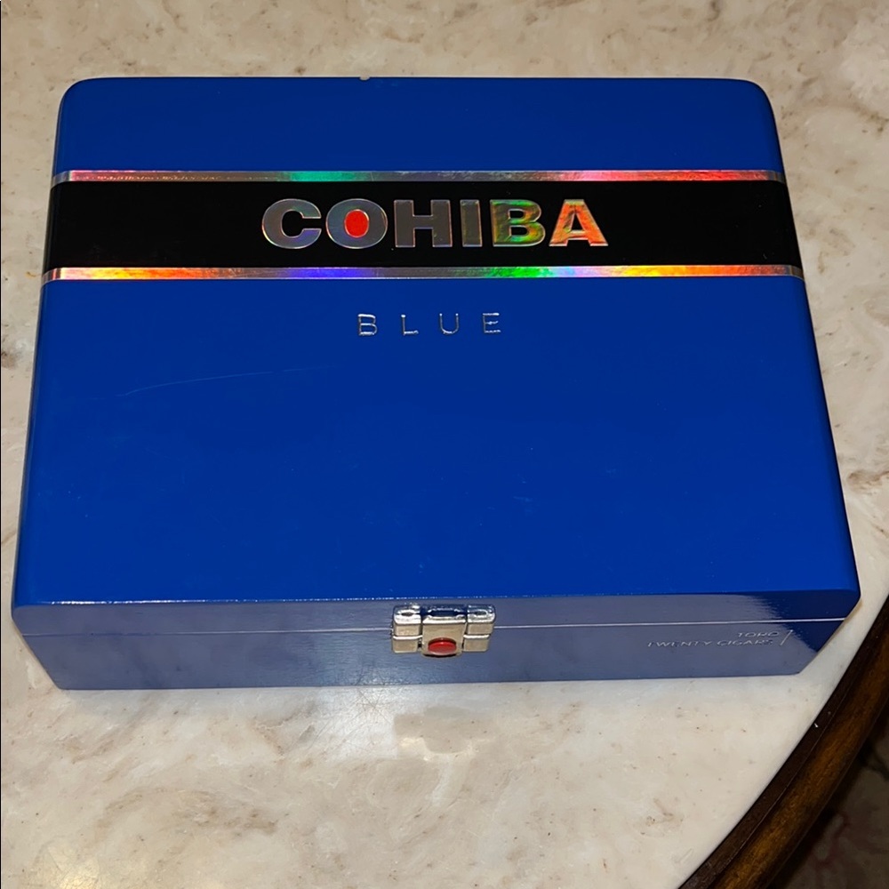 Cohiba Blue Cigar Box